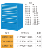 CR109102-9抽工具柜
