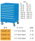 CR998102-8抽工具车