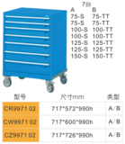 CR997102-7抽工具车