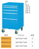 BR945302-5抽工具车